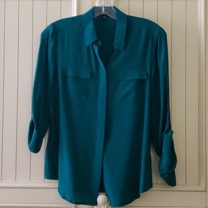 Button front blouse